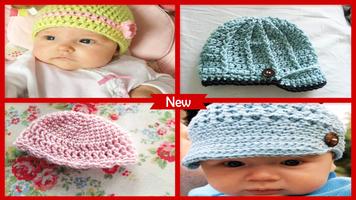 Best Crochet Baby Hat Free Pattern Affiche
