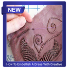 How To Embellish A Dress With Creative Beads آئیکن