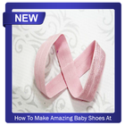 Comment faire des chaussures de bébé étonnantes icône