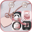 ”Pink Rose Gold Theme Rose gold Diamond