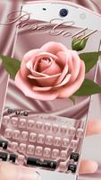 Rose or clavier theme capture d'écran 3