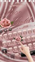 Theme Rose Gold for Keyboard स्क्रीनशॉट 1