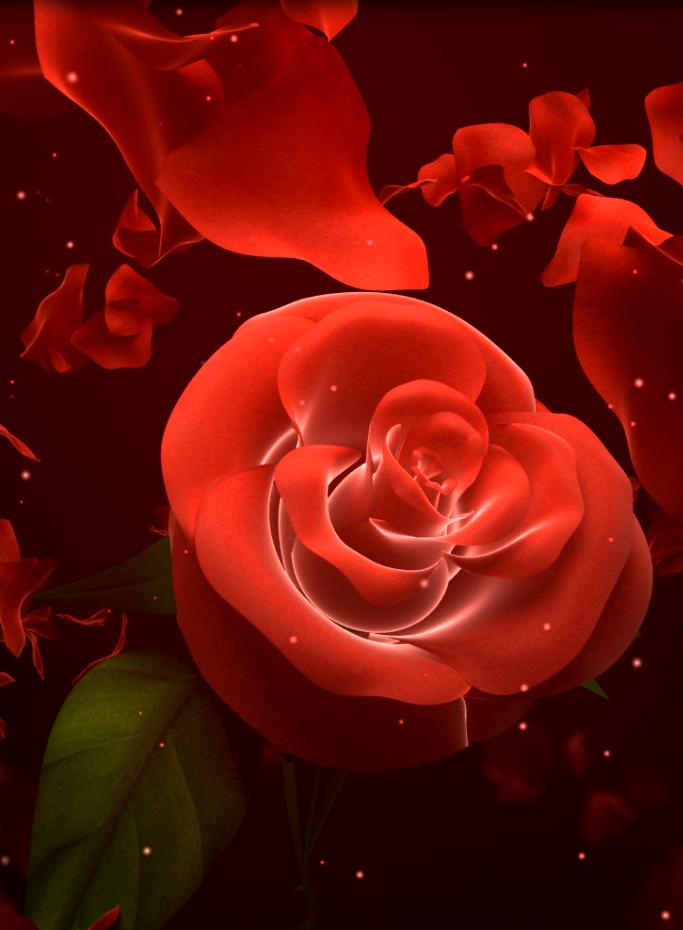 Neon Rose Live Wallpaper For Android Apk Download - neon rose roblox