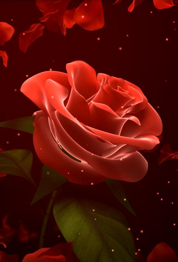 Neon Rose Live Wallpaper For Android Apk Download - neon rose sign roblox