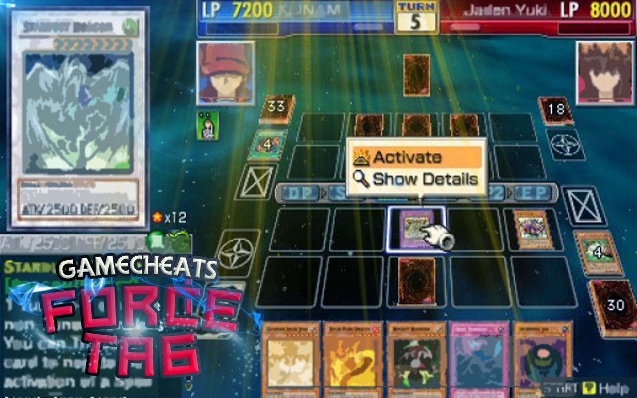 Yugioh Gx Tag Force 2 Cheats Infinite Dp Ppsspp