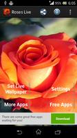 Beautiful Roses Live Wallpaper captura de pantalla 1