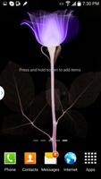 Lonely Rose Live Wallpaper تصوير الشاشة 1