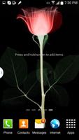 Lonely Rose Live Wallpaper स्क्रीनशॉट 2