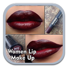 Women Lip Make Up 2018-icoon