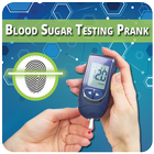 Blood sugar scan test prank icône