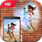 HD Videoprojektor Live Streich Zeichen