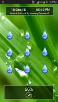 Pattern Lock Screen Water Drop Screenshot 3