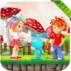Rosie Jungle Run - Adventures games أيقونة