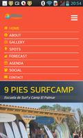 9 Feet Surf School and Camp capture d'écran 1