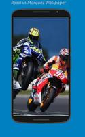 Rossi vs Marquez Wallpaper capture d'écran 3
