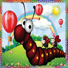 Worm adventure world أيقونة