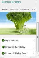 Broccoli for Baby Affiche