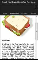 Quick Easy Breakfast Recipes screenshot 1