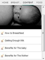 Breastfeeding capture d'écran 2