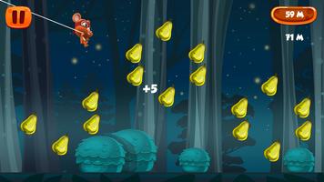 Flying with Rope Bear Game screenshot 2