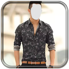 Men Shirt Photo Editor - One Line Photo Suit icon