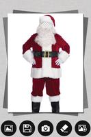 Santa Claus Dress for Man Photo Editor Affiche