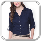 Women Formal Shirt Photo Editor Zeichen