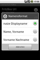 contacts2fritzbox screenshot 3