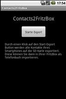 contacts2fritzbox Poster
