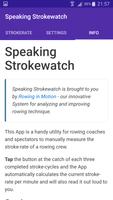 Speaking Strokewatch syot layar 2
