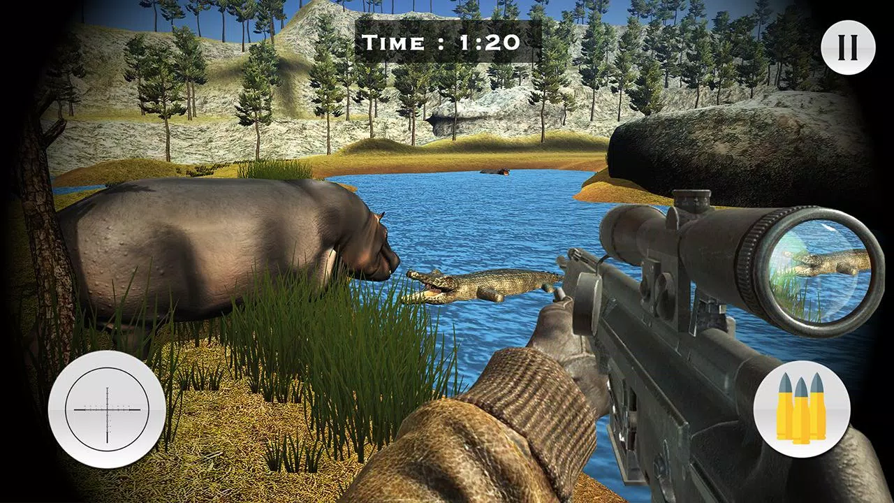 Android용 섬 동물 생존 사냥꾼 - 물 사냥 게임 APK 다운로드