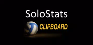 SoloStats Clipboard Volleyball