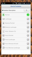 Screen Rotation Control screenshot 1
