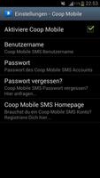 2 Schermata WebSMS: Coop Mobile Connector