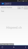 WebSMS: Hispeed Connector Affiche