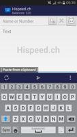 برنامه‌نما WebSMS: Hispeed Connector عکس از صفحه