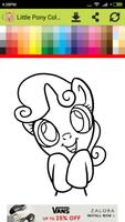 Little Pony Coloring syot layar 1