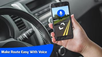 Voice GPS Navigation Maps - Driving Directions poster