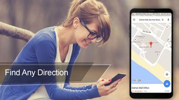 Aplicación de conducción de dirección GPS de voz captura de pantalla 2