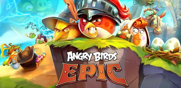 Passos fáceis para baixar Angry Birds Epic RPG no seu dispositivo image