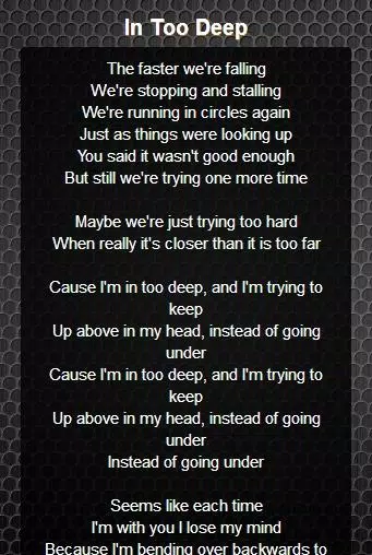 Sum 41 Album Lyrics APK for Android Download