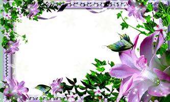 Flower Photo Frames LWP ảnh chụp màn hình 1