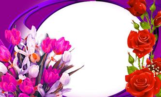 Roses Photo Frames Animated اسکرین شاٹ 3