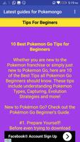 Latest Guides For Pokemon GO capture d'écran 2