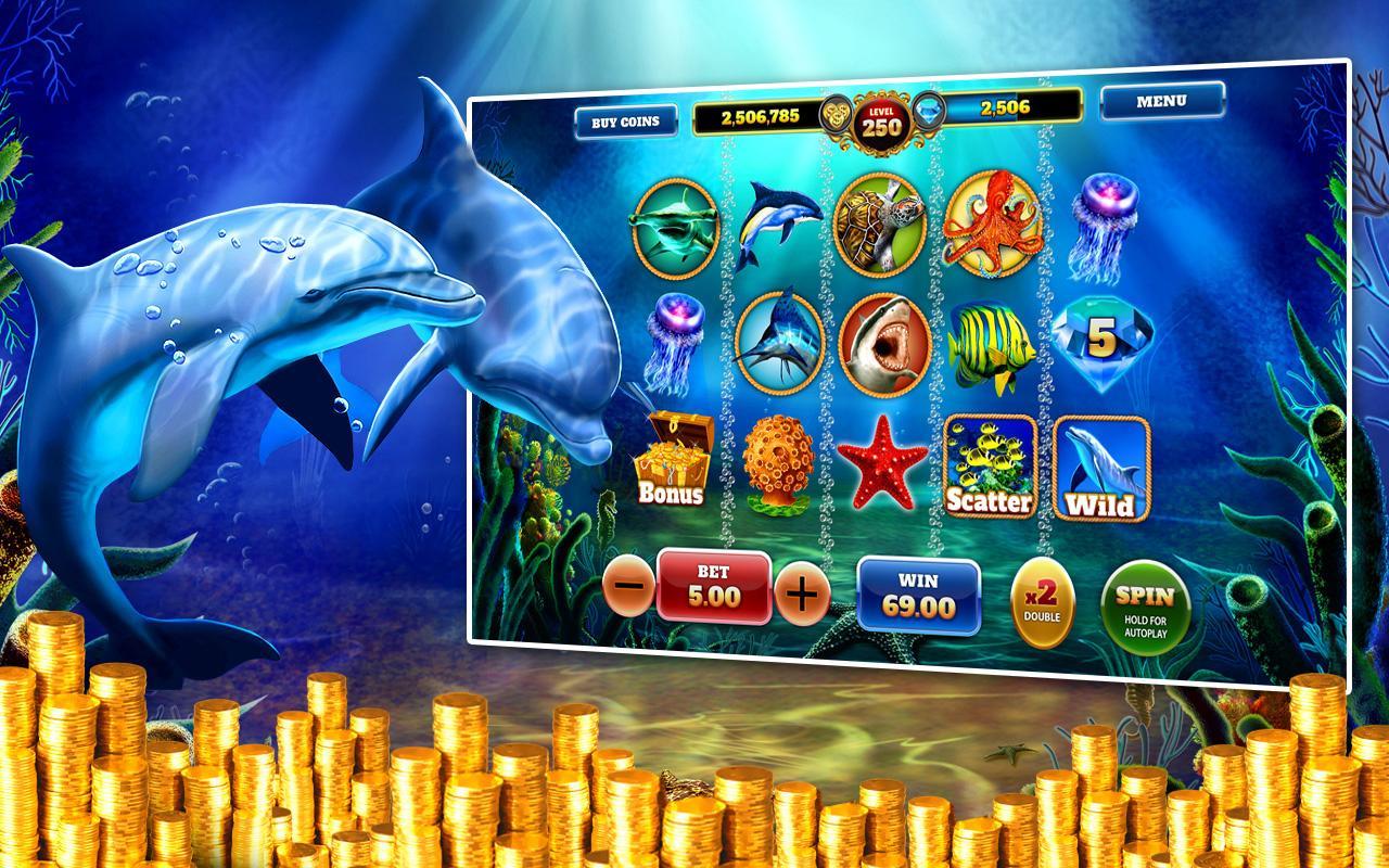 dolphin treasure игровой автомат