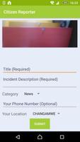 Citizen Reporter syot layar 1