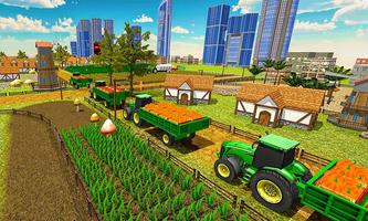 Tractor Pulling - Farmer Sim : Big Farm Game screenshot 3