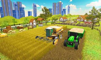 Tractor Pulling - Farmer Sim : Big Farm Game poster