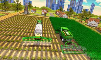 Tractor Pulling - Farmer Sim : Big Farm Game screenshot 2