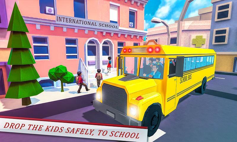 Driving School Bus Games 2019 Free Online Games For Android Apk Download - international school bus roblox